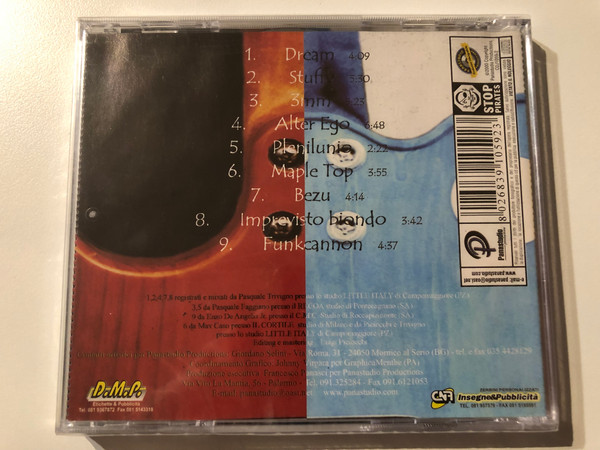 Carlo Fimiani – Alter Ego / Panastudio Productions Audio CD 2000 / CDJ 1059-2