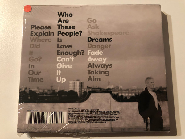 Burt Bacharach – At This Time / Features collaborations with Elvis Costello, Rufus Wainwright and includes drum loops by Dr Dre / Sony BMG Music Entertainment Audio CD 2005 / 82876734112