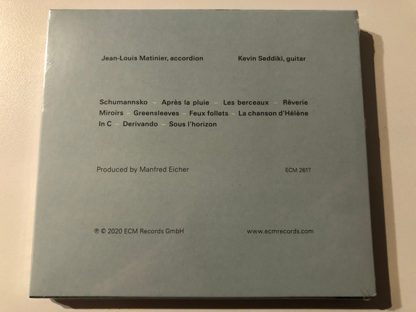 Jean-Louis Matinier, Kevin Seddiki – Rivages / ECM Records Audio CD 2020 / ECM 2617