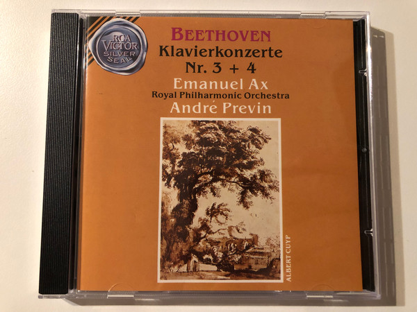 Beethoven: Klavierkonzerte Nr. 3 + 4 - Emanuel Ax, Royal Philharmonic Orchestra, André Previn / RCA Victor Silver Seal Audio CD 1990 / VD 60602