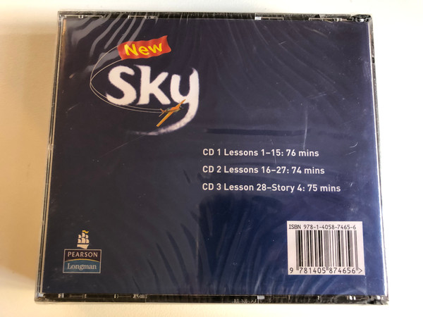 New Sky 1 - Class CD1, 2 and 3 - Brian Abbs, Ingrid Freebairn, Liz Kilbey / Pearson Longman 3x Audio CD / 9781405874656