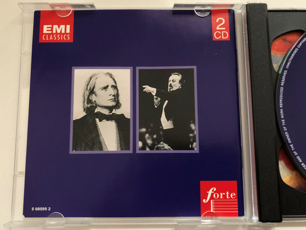 Liszt - Tone Poems (Héroïde Funèbre, Hungaria, 2 Episodes From Lenau's 'Faust', Prometheus, Hamlet); A Faust Symphony - Kurt Masur / Forte / EMI Classics 2x Audio CD, Stereo 1995 / 724356859524