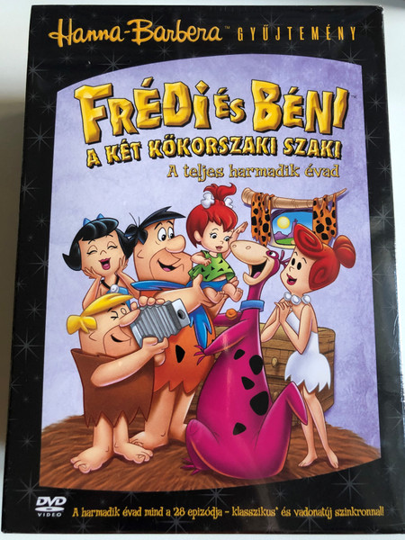 Frédi és Béni - A két kőkörszaki szaki 5 DVD Box The Flintstones Complete Season 3 / A teljes harmadik évad / 5 discs / Hanna-Barbera gyűjtemény (5999010459661)