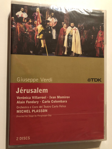 Giuseppe Verdi: Jerusalem - Coro del Teatro Carlo Felice / Michel Plasson by Carlo Colombara / Directed for Stage by Piergiorgio Gay / 2006 DVD (5450270013524)