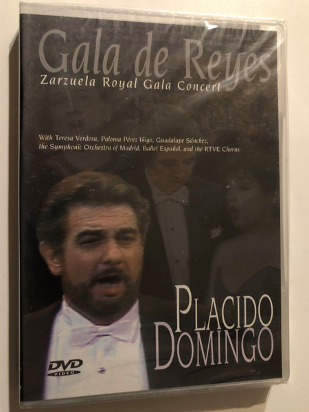 Placido Domingo: Gala De Reyes - Zarzuela Royal Gala Concert / Artists: Placido Domingo, Guadalupe Sanchez, Teresa Verdera, Paloma Perez Inigo / 2003 DVD (8712177041145)