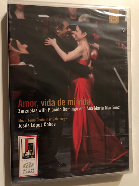 Amor, Vida de Mi Vida by Karina Fibich / Placido Domingo (Actor), Ana Mara Martnez (Actor), Karina Fibich (Director) / Mozarteum Orchester Salzburg - Jesus Lopez Cobos / 2009 DVD (880242724786)