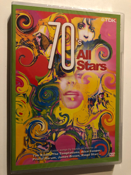 70's all stars / Includes classic songs by bands as diverse as The Kinks, The temptations, Alice Cooper, Procol Harum, James Brown, Ringo Starr and others / 2003 DVD (5450270008599)