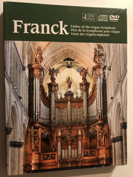 Cesar Franck - Father of the Organ Symphony (2 DVD & 2 CD Set) / DVD1 Documentaries / DVD2 Demonstrations and Music / CD 1 and Six Pieaces-Trois Peaces-Trois Chorals / 2014 DVD&CD (0721762375419)