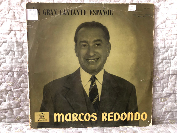Marcos Redondo – Un Gran Cantante Español / Odeon LP / MOAL 113