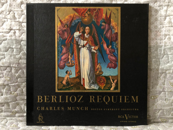 Berlioz: Requiem - Charles Munch, Boston Symphony Orchestra / Soria Series / RCA Victor Red Seal 2x LP, Box Set / LD 6077