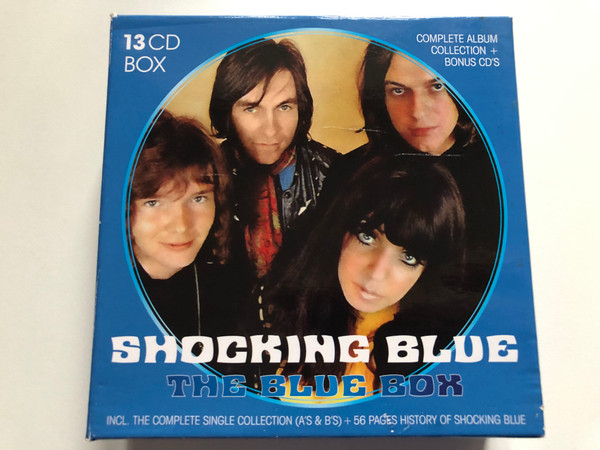 Shocking Blue – The Blue Box / Incl. The Complete Single Collection (A'S & B'S) + 56 Pages History Of Shocking Blue / Complete Album Collection + Bonus CD's / Red Bullet 13x Audio CD 2017, Box Set / RB 66.305