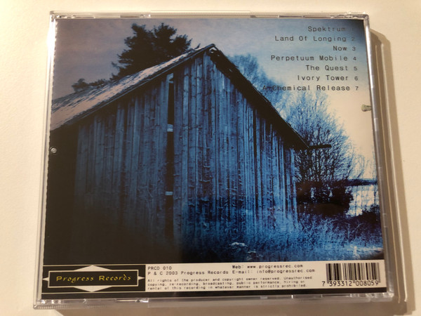 Spektrum / Progress Records Audio CD 2003 / PRCD 010