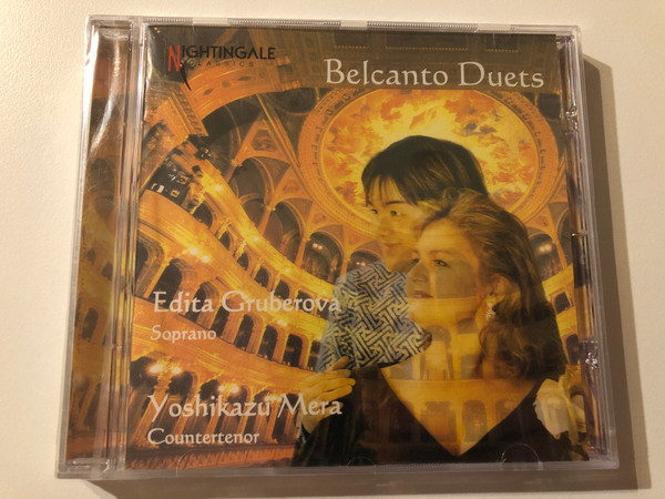 Belcanto Duets - Edita Gruberova (soprano), Yoshikazu Mera (countertenor) / Nightingale Classics AG Audio CD 1998 / NC190100-2
