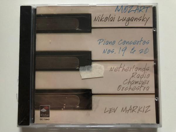 Mozart - Nikolai Lugansky: Piano Concertos Nos. 19 & 20 - Netherlands Radio Chamber Orchestra, Lev Markiz / Challenge Classics Audio CD / 72043