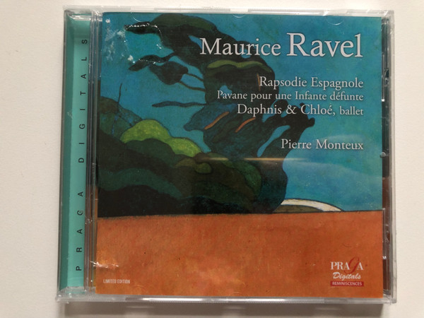 Maurice Ravel - Rapsodie Espagnole; Pavane pour une Infante defunte; Daphnis & Chloe, ballet - Pierre Monteux / Praga Digitals Hybrid Disc / PRD/DSD 350 073