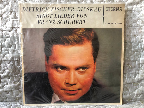 Dietrich Fischer-Dieskau Singt Lieder Von Franz Schubert / ETERNA LP 1965 / 8 20 535