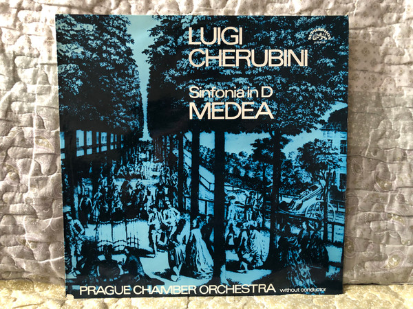 Luigi Cherubini – Sinfonia In D; Medea / Prague Chamber Orchestra without conductor / Supraphon LP 1969 Stereo / 1 10 0568