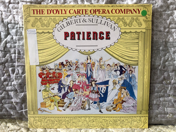 The D'Oyly Carte Opera Company - Gilbert & Sullivan: Patience / Decca 2x LP, Stereo 1984 / 414 429-1