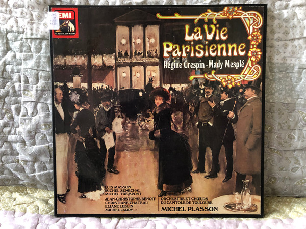 La Vie Parisienne - Régine Crespin, Mady Mesplé / Luis Masson, Michel Sénéchal, Michel Trempont, Jean-Christophe Benoit, Christiane Chateau, Elaine Lublin, Michel Jarry / La Voix De Son Maître 2x LP, Box Set 1976 / C 165-14123/4 