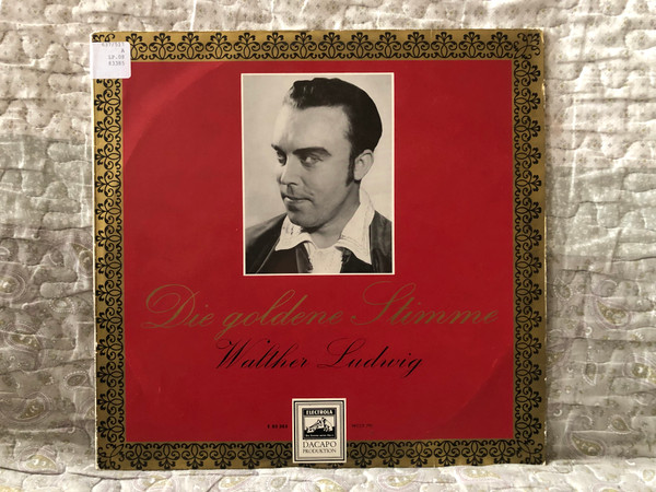 Walther Ludwig – Die Goldene Stimme / Electrola LP / E 83 385