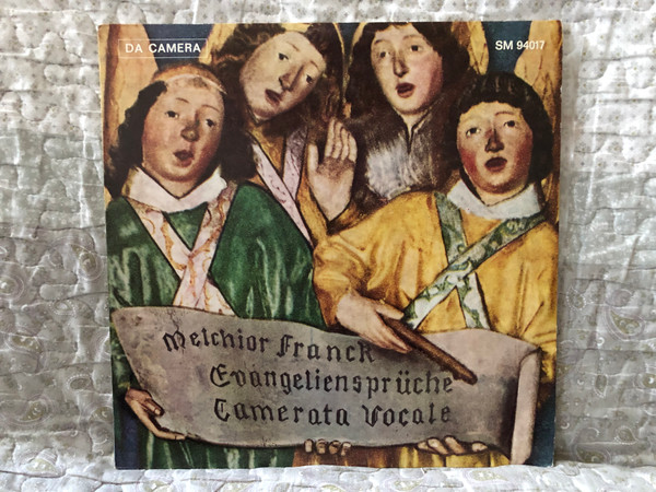 Melchior Franck - Evangeliensprüche - Camerata Vocale / Da Camera LP Stereo, Mono / SM 94017