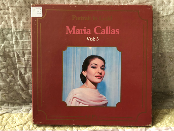 Maria Callas – Portrait In Gold Vol. 3 / Classicaphon 5x LP, Box Set / 30004