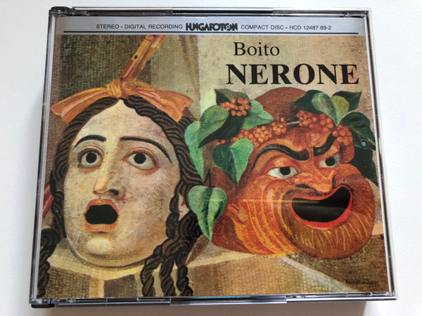 Boito – Nerone / Hungaroton 3x Audio CD, Stereo 1983 / HCD 12487-89-2