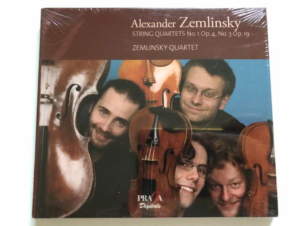 Alexander Zemlinsky: String Quartets No. 1 Op. 4, No. 3 Op. 19 - Zemlinsky Quartet / Praga Digitals Audio CD 2007 / PRD 350 029 