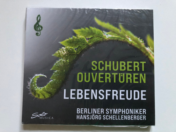 Schubert Ouverturen - Lebensfreude - Berliner Symphoniker, Hansjorg Schellenberger / Solo Musica Audio CD 2022 / SM 361
