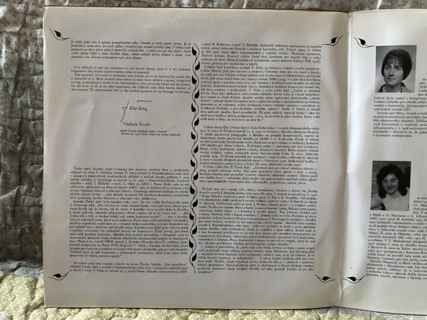 Ženy V Hudbě = Women In Music / Panton 2x LP, Stereo 1979 / 8110 0001-2