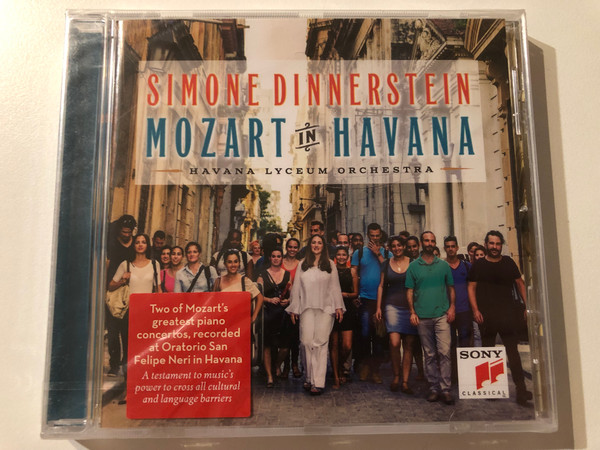 Simone Dinnerstein: Mozart In Havana - Havana Lyceum Orchestra / Sony Classical Audio CD 2017 / 88985382442