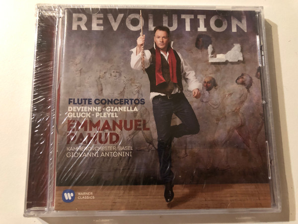 Revolution - Flute Concertos - Devienne, Gianella, Gluck, Pleyel - Emmanuel Pahud, Kammerorchester Basel, Giovanni Antonini / Warner Classics Audio CD 2015 / 0825646276783