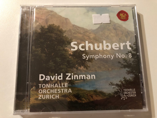 Schubert: Symphony No. 8 - David Zinman, Tonhalle Orchester Zurich / RCA Red Seal Audio CD 2013 / 88697973982