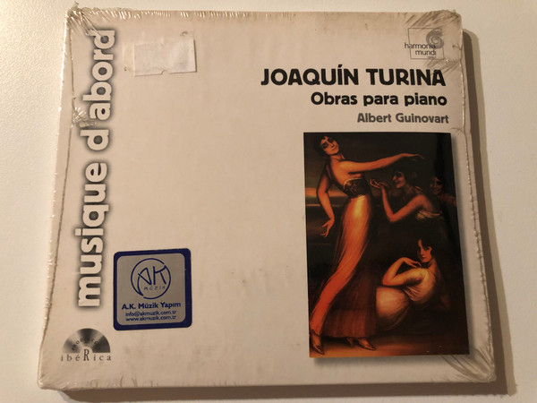 Joaquín Turina - Obras Para Piano - Albert Guinovart / Harmonia Mundi s.a. Audio CD 2006 / HMA 1957009