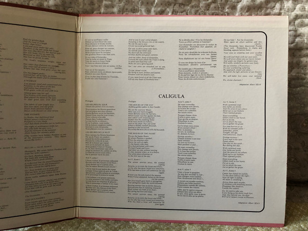 Gabriel Fauré: Arias And Choruses From Promethee, Opus 82 and Incidental Music to Caligula, Opus 41 - Danielle Galland (soprano), The Maitrise Gabriel Faure (Thérèse Farré-Fizio, chorusmaster) / PETERS INTERNATIONAL LP 1967 Stereo / PLE 037 