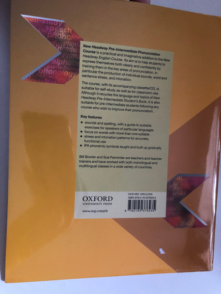 New Headway Pronunciation Pre-Intermediate  Coursebook by Varios Autores  Oxford University Press (9780194376235)