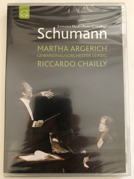 Schumann: Piano Concerto / Symphony No. 4 - Martha Argerich / Gewandhausorchester / Riccardo Chailly / Soloist: Argerich, Martha / Orchestra: Leipzig Gewandhaus Orchestra / Conductor: Chailly, Riccardo / DVD (880242554987)