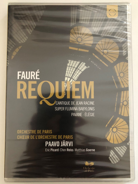 Paavo Järvi & L’Orchestre de Paris  Chen Reiss (soprano), Matthias Goerne (baritone), Eric Picard (cello), Philippe Aïche (violin)  Choeur De L’orchestre De Paris, Stephen Betteridge, chorus director Paavo Järvi  DVD (880242588784)