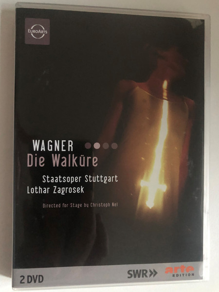 Wagner - Die Walkure 2 DVD Set  Stuttgart State Opera Orchestra  Conductor Zagrosek, Lothar  Directed for stage by Christoph Nel  Recorded live at the Staatsoper Stuttgart, 29 September 2002 & 2 January 2003  DVD (880242520784)