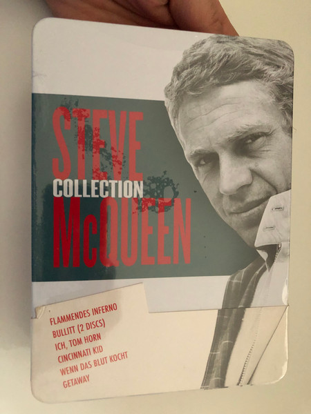 Steve McQueen Prestige Collection  7 DVDs in Metalbox (7321921764813)