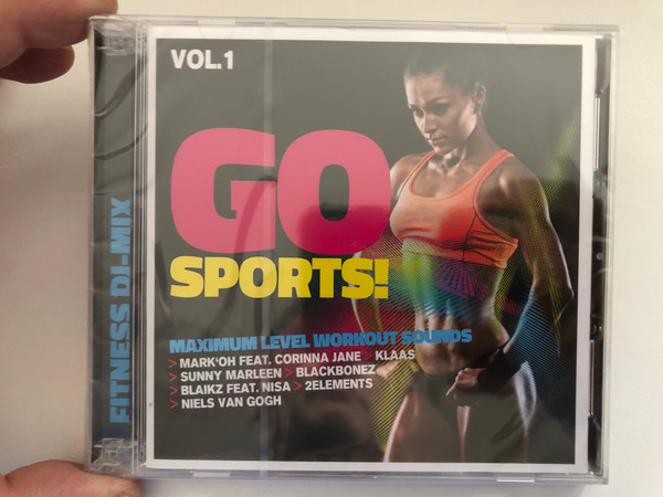 GO Sports! - Vol. 1 - Maximum Level Workout Sounds / Mark'oh Feat. Corinna Jane, Klaas, Sunny Marleen, Blackbonez, Blaikz Feat. Nisa, 2Elements, Niels Van Gogh / I Love This Sound 2x Audio CD 2019 / 1021062ILT