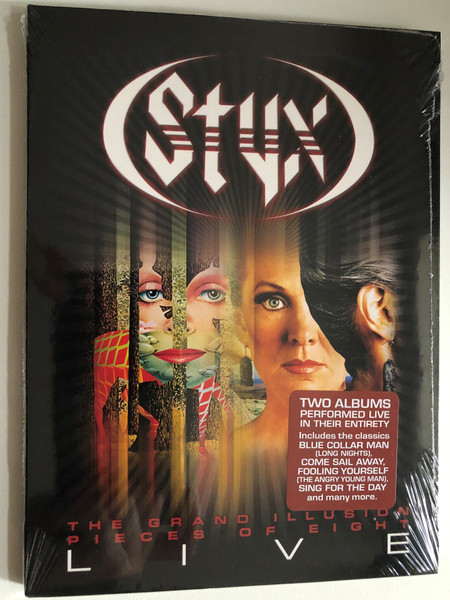 Styx: The Grand Illusion - Pieces Of Eight Live / Bonus Feature: "Putting on the Show" an in-depth look at the people and equipment behind scenes / Producer: Steven Warner / Director: Lawrence Jordan / Eagle Rock Entertainment / DVD