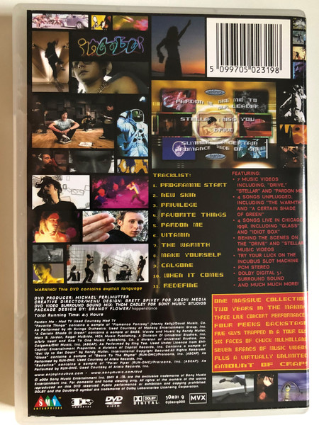 Incubus When Incubus Attacks Volume 2 / DVD Producer: Michael Perlmutter / Creative Director: Brett Spivey for Hochi Media / DVD (5099705023198)