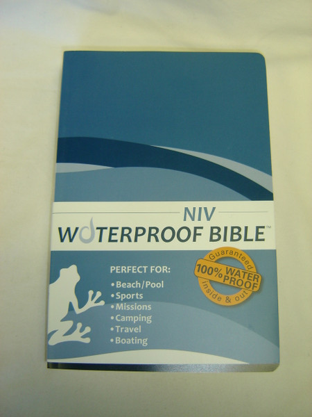 Waterproof Bible NIV - 100% Water Proof Inside & Out / New International Version