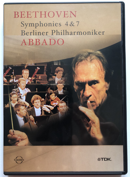 BEETHOVEN - Symphonies 4 & 7  Berliner Philharmoniker - ABBADO  DVD Video (5450270006694)