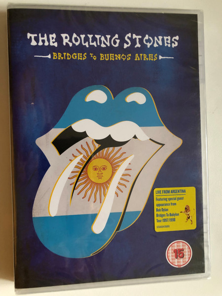 Bridges to Buenos Aires / The Rolling Stones / Recorded on April 5th 1998 during the Rolling Stones' five night sell-out residency at the city's Estadio Monumental Antonio Vespucio Liberti / DVD (5034504136885)