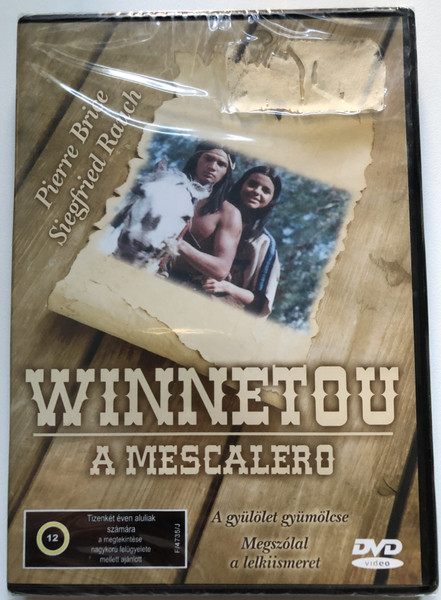 WINNETOU A MESCALERO  Pierre Brice, Siegfried Rauch  A gyülölet gyümölcse  Megszólal a lelkiismeret  DVD Video (5998168500140)