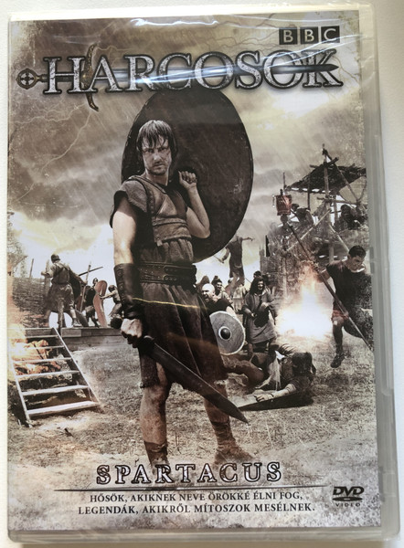 HARCOSOK - Warriors  Episode  Spartacus  Region 2 DVD Video  BBC Hungarian Release 2009 (5996473004865)