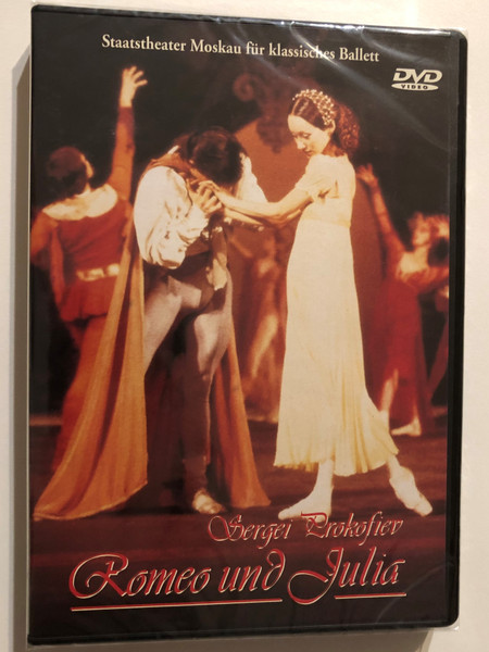 Romeo and Juliet / Composer: Sergei Prokofiev / Ballet in three acts with prologue and epilogue Based on Shakespeare / First performance on December 30, 1938 / Chorps de ballet of the Moscow State Theater / DVD (9120005650428)