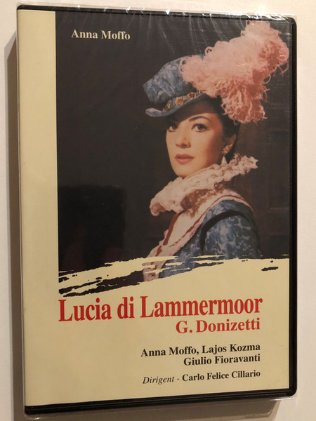 G. Donizetti: Lucia di Lammermoor / First performance on September 26, 1835 in Naples / Chor der RAI / Rome Symphony Orchestra / Manager: Carlo Felice Cillario / DVD (9120005651265)